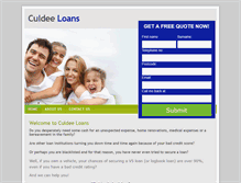 Tablet Screenshot of culdeesbunkhouse.co.uk
